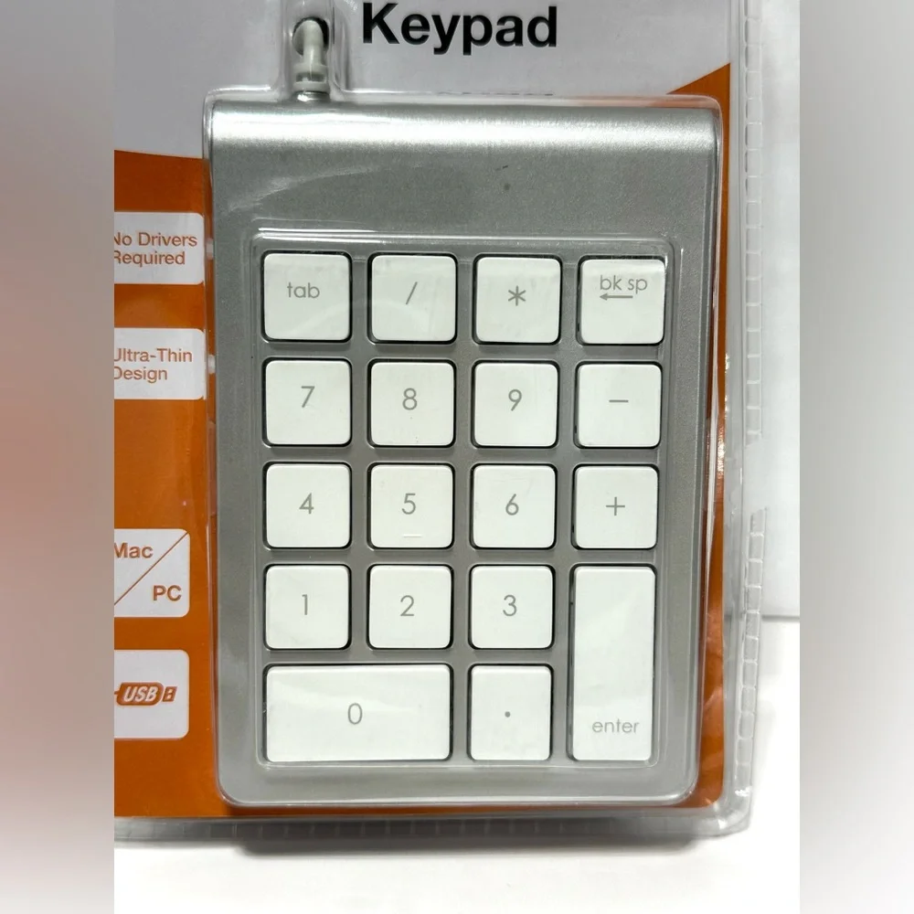 Satechi ST-U2NK USB Numeric Keypad Windows Or Mac NEW Sealed